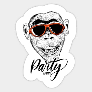 Party Animal Sticker